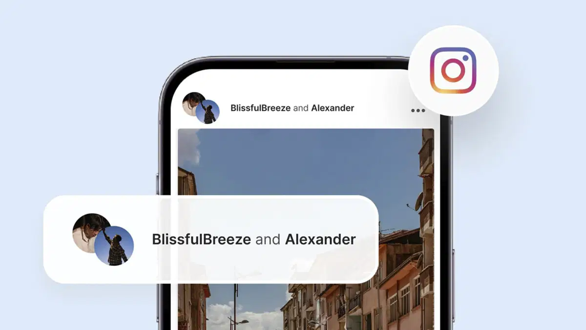 How to share between two people on Instagram