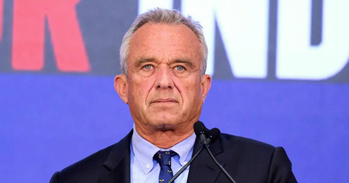 Robert F.  Kennedy Jr. reveals that a worm has eaten part of his brain