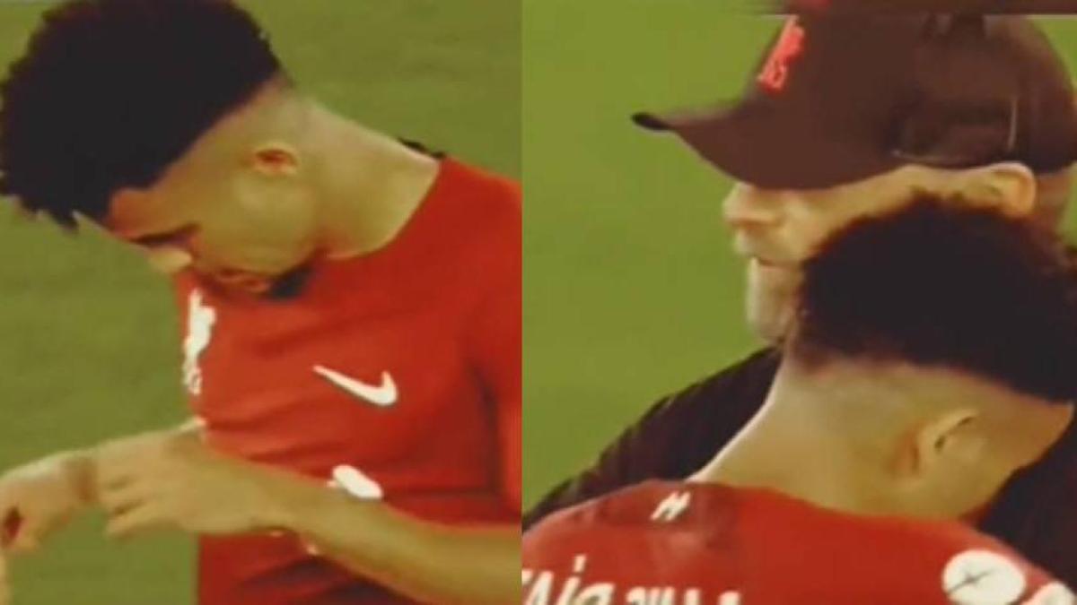 Luis Diaz and the emotional message he sent to Jurgen Klopp after saying goodbye to the Liverpool coach