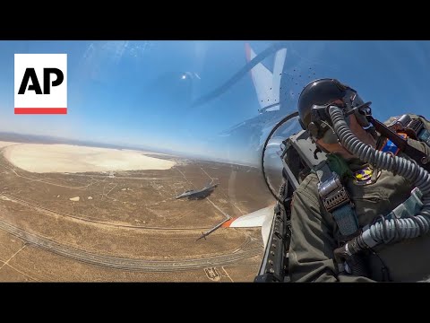 A new AI-powered fighter jet takes the Air Chief on a historic journey