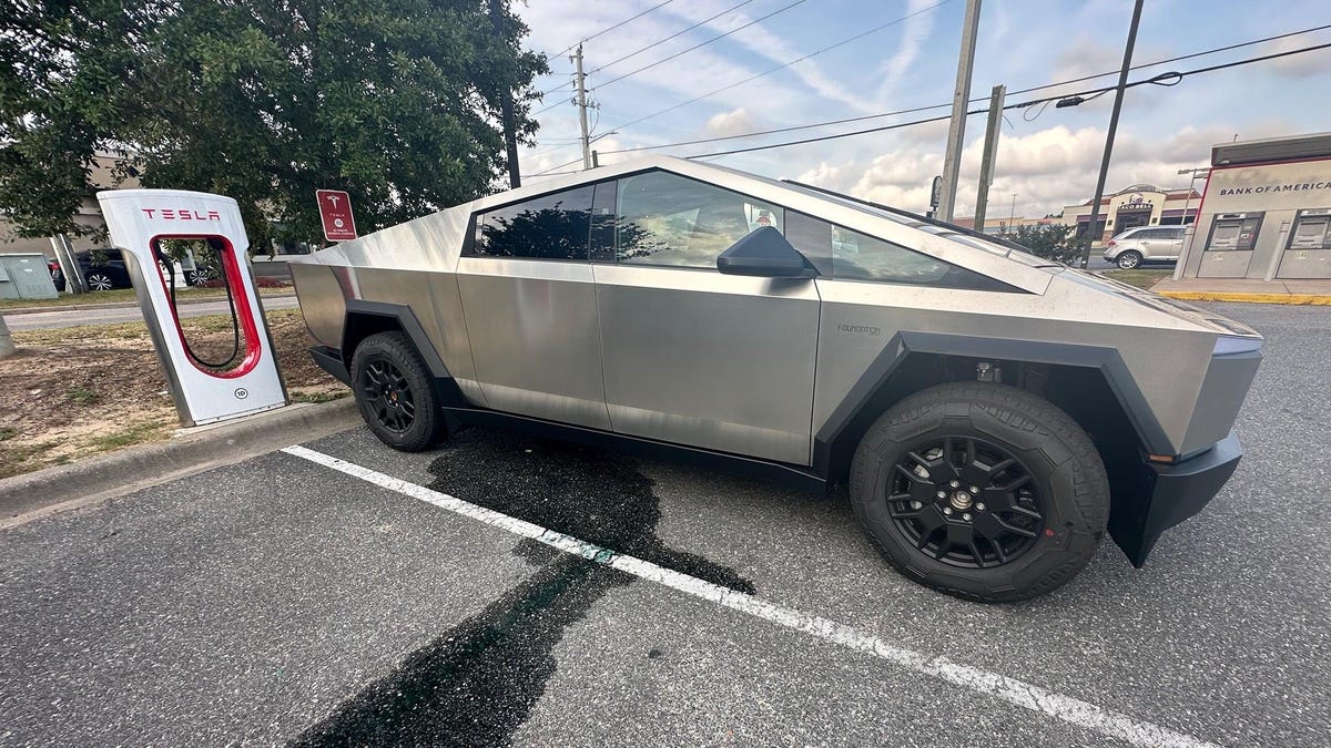 A new Cybertruck owner learns the hard way that coolant leaks are not covered under warranty