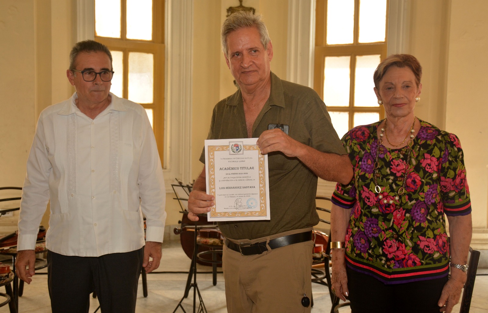 Presentation of the 2023 Cuban Academy of National Sciences Awards in Villa Clara (+audio and photos)