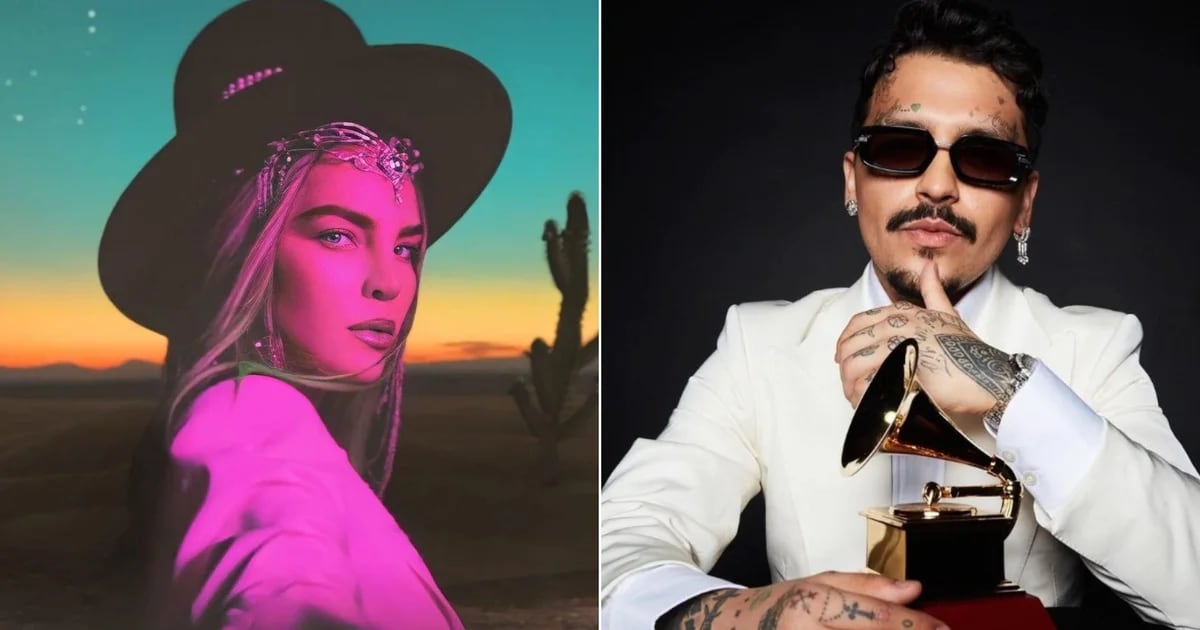 Christian Nodal sends a strong message to Kazoo in his latest concert;  Fans claim he used a phrase from Belinda