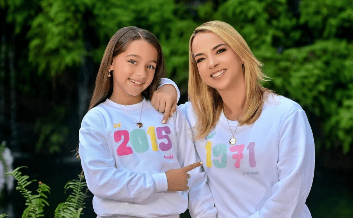 Aliyah spends time with her mother, Adamari Lopez, on her birthday