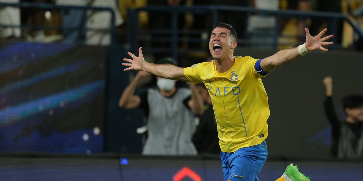 Cristiano Ronaldo, after a new brand