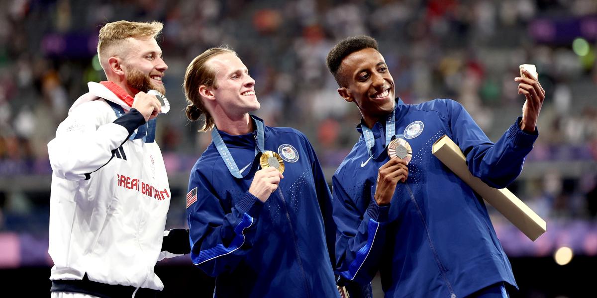 How many medals do the United States and Mexico have in the Olympic Games?