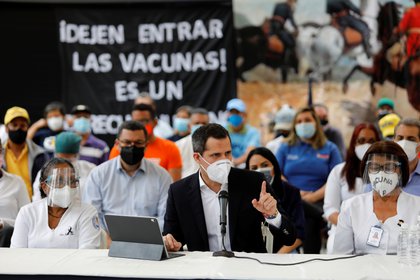 Quide reiterated his desire to help pay for vaccines for Venezuela (REUTERS / Leonardo Fernandez Viloria)