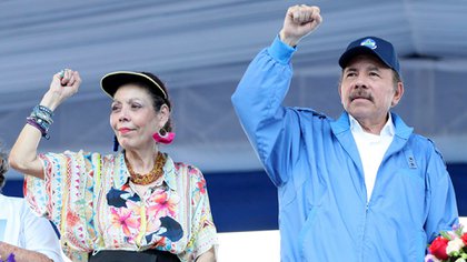 Daniel Ortega and Rosario Murillo 