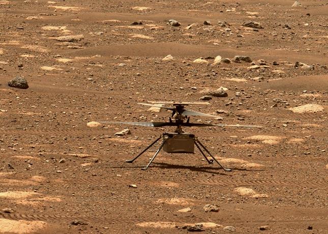 NASA intentará el lunes el primer vuelo en Marte de su helicóptero Ingenuity