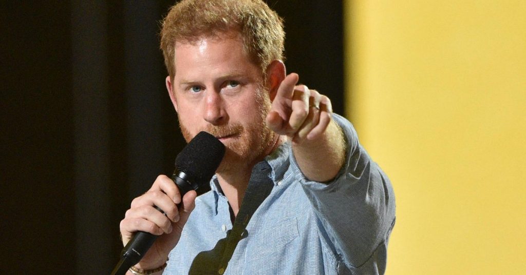 Prince Harry has reappeared opposite "rock star" and without Meghan Markle
