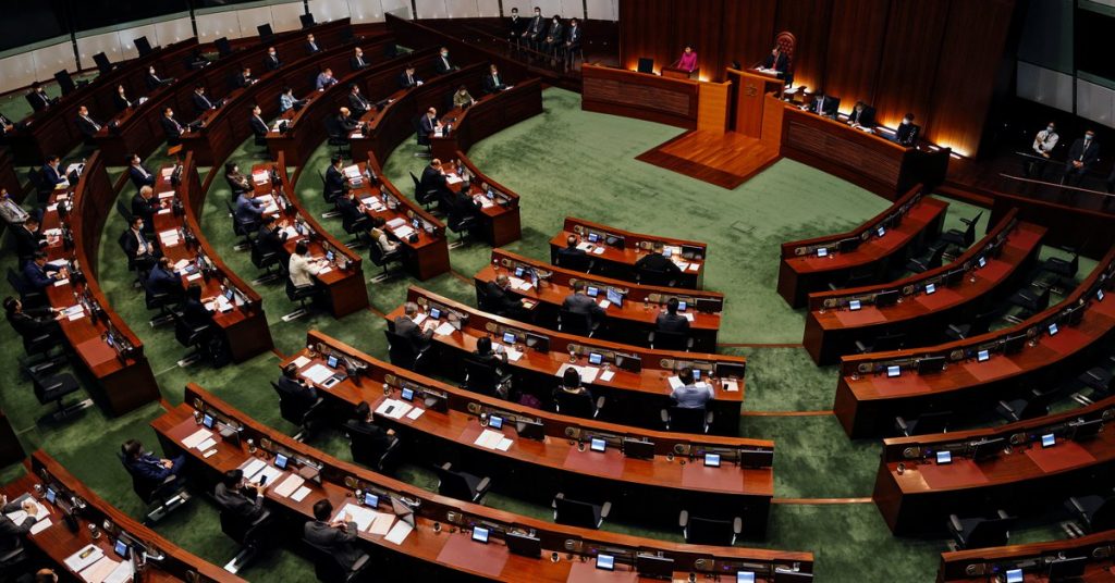 The United States has denounced China for undermining democracy in Hong Kong with the new election law