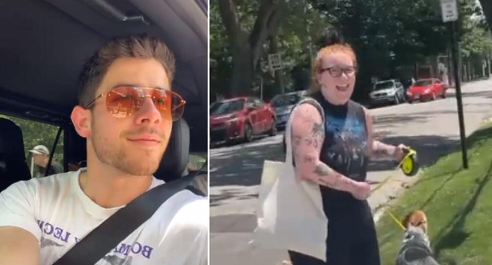 Today's viral video |  The moment Nick Jonas surprises a fan by wearing a Jonas Brothers shirt |  social networks |  tik tok |  Instagram |  Mexico
