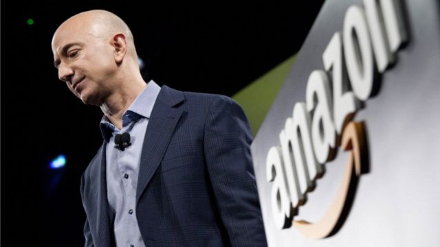 Founder and CEO of Amazon Jeff Bezos