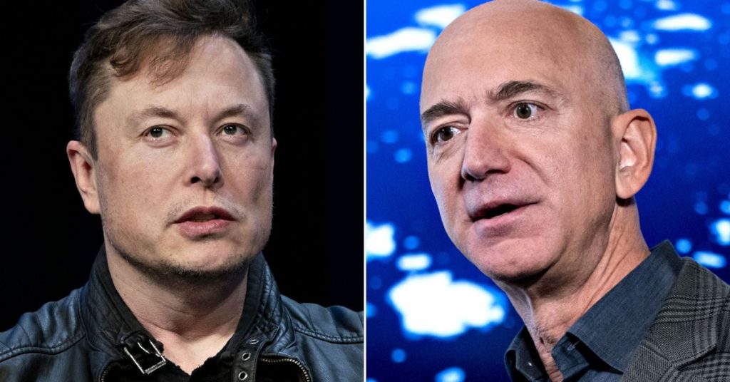 Dispute continues between Jeff Bezos and Elon Musk over NASA contracts