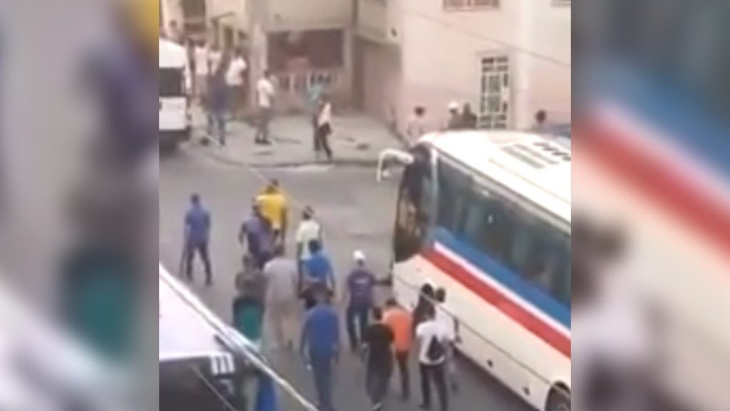 In a video, they allegedly denounced "policemen in civilian clothes" armed with sticks in Havana