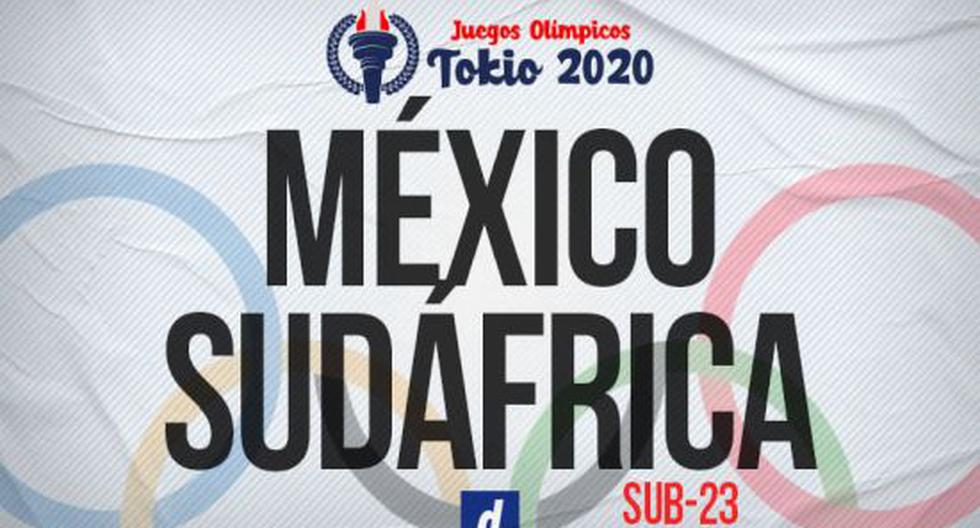 See today Mexico vs.  South Africa LIVE: Channels and Minute by Minute Live Streaming Online via Marca Claro and TUDN for the Olympic Games Tokyo 2020 |  Mexico
