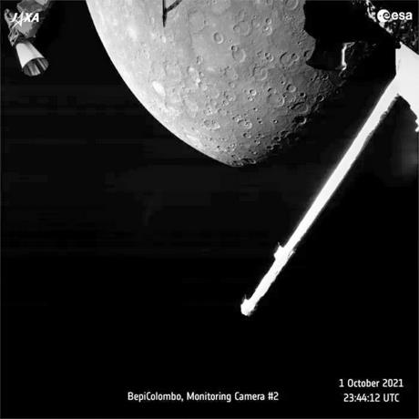 La misión BepiColombo transmite sus primeras imágenes de Mercurio