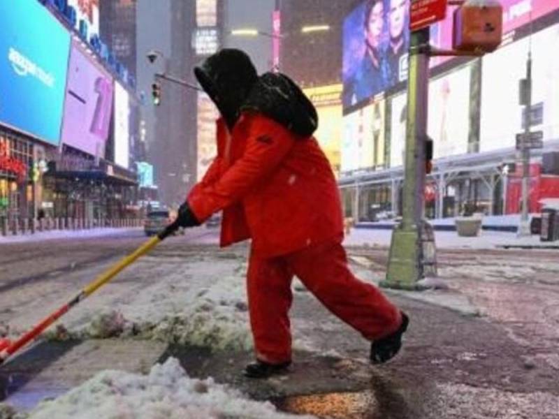 The cold wave may come "suddenly" in New York