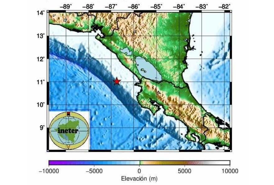 An earthquake swarm shakes part of Nicaragua