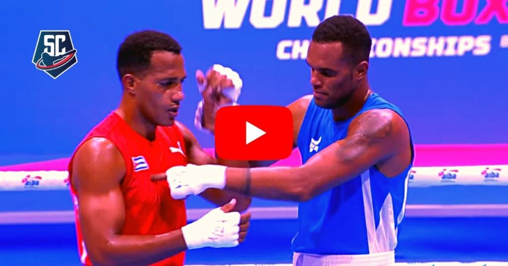 Herich Ruiz y Loren Berto Alfonso se enfrentaron en un duelo de cubanos en la semifinal de los 86 kg en el Mundial de Boxeo