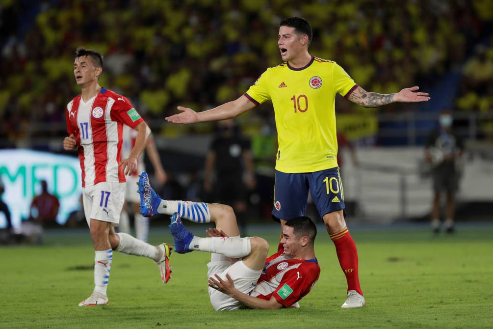 Colombia cooperates with Paraguay and complicates its view against South America |  football |  Sports