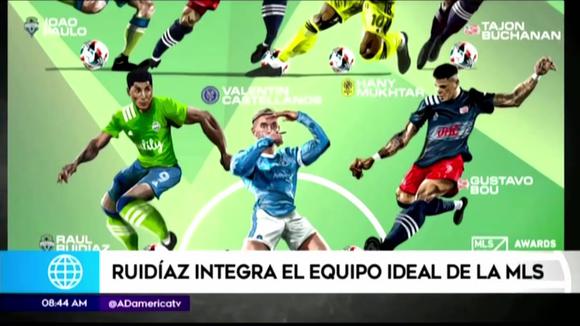 Raul Ruídias is part of the perfect eleven of MLS 2021