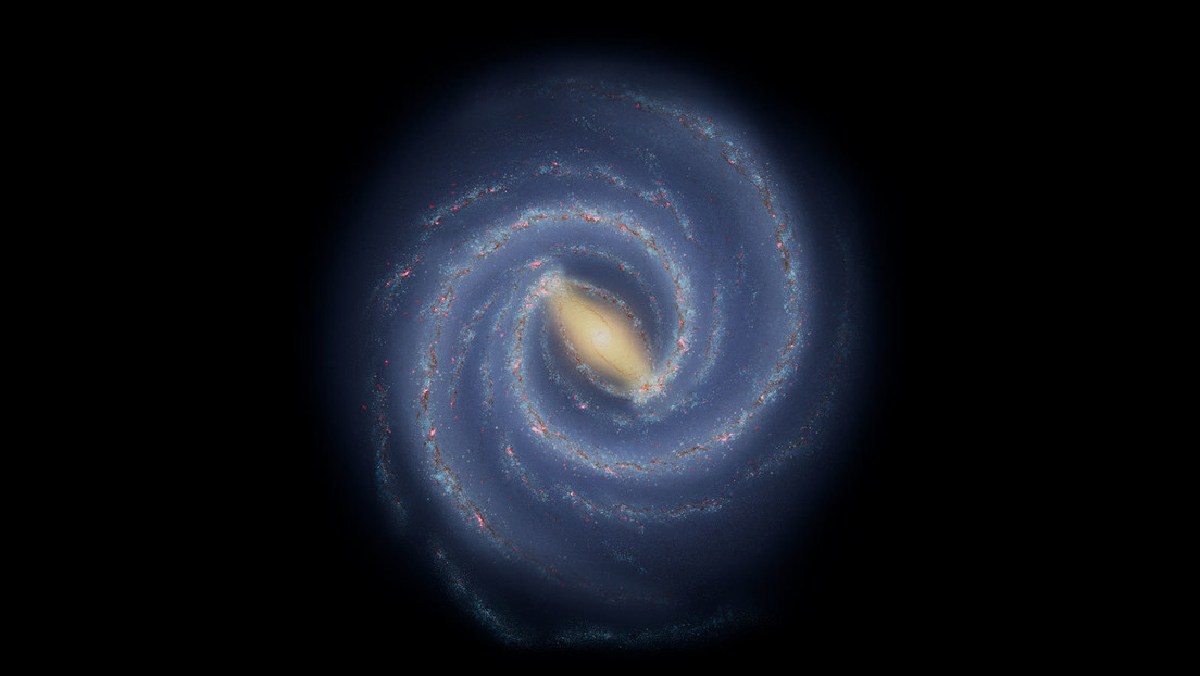 Astronomers find a "Separation" In one of the spiral arms of the Milky Way