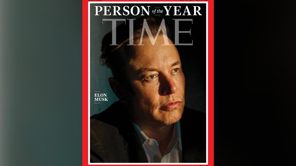 Elon Musk is Time magazine's Person of the Year