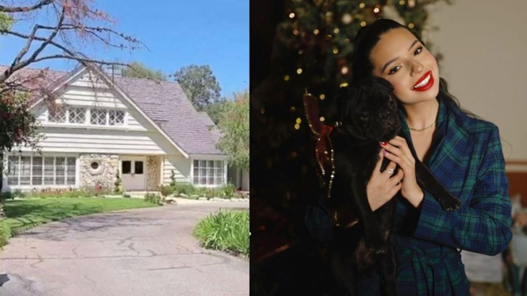 Is Angela Aguilar the neighbor of Kim Kardashian?  We show you his luxurious mansion in Los Angeles