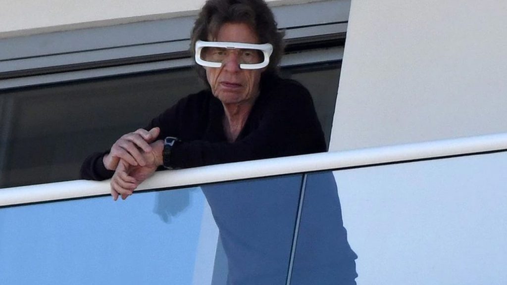 Mick Jagger's bizarre illness forces him to wear special glasses