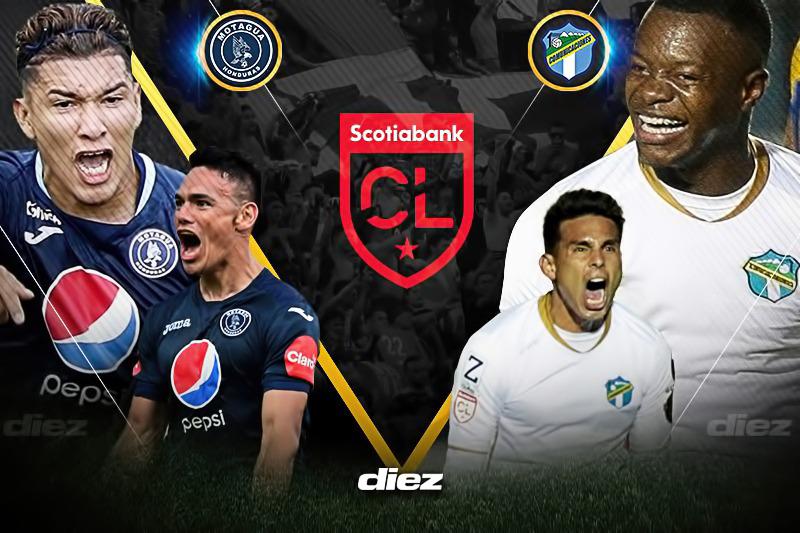 Motagua, to give the first blow to power in the final of the CONCACAF League against the Comunicaciones