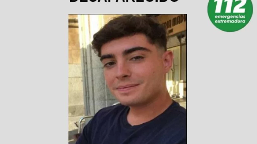 They are looking for Pablo Sierra, a missing medical student in Badajoz