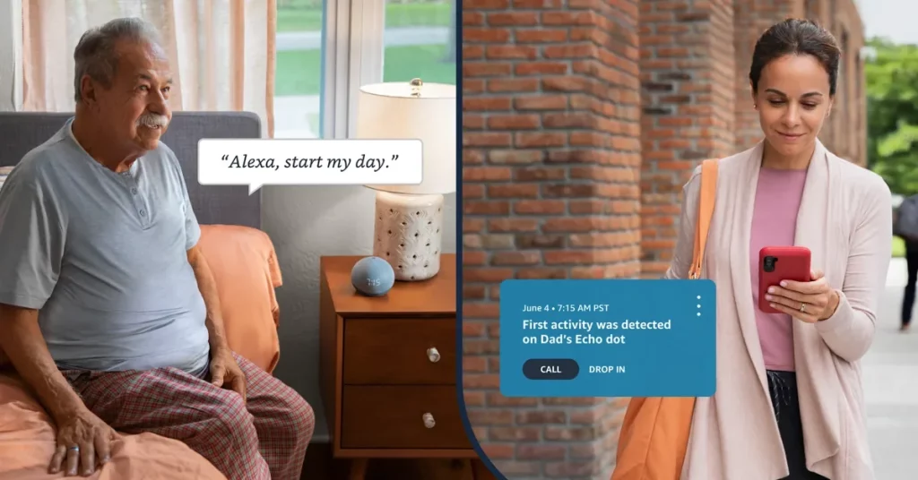 This is how Alexa Together, the elderly care service, works