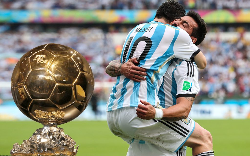 "You didn't win seven gold balls";  Lavezzi challenge to Messi in 2016