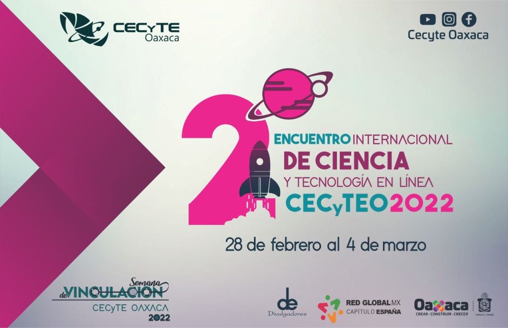 CECyTE Oaxaca organizes the largest virtual science and technology meeting in Southeast Mexico