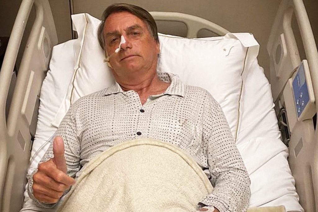 Bolsonaro was hospitalized with an intestinal obstruction