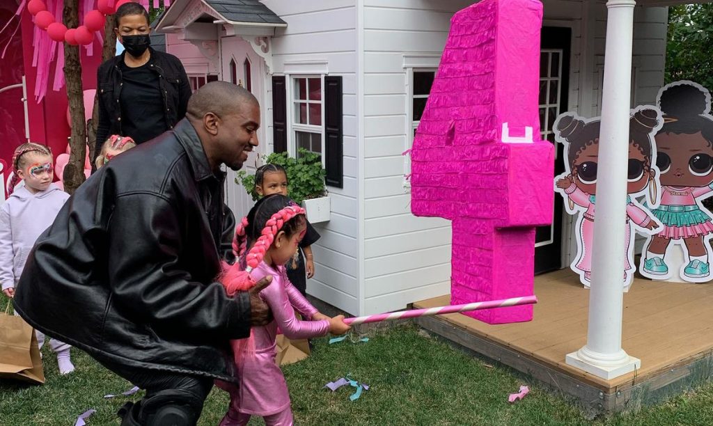 Kanye West managed to be on his daughter's birthday despite many setbacks