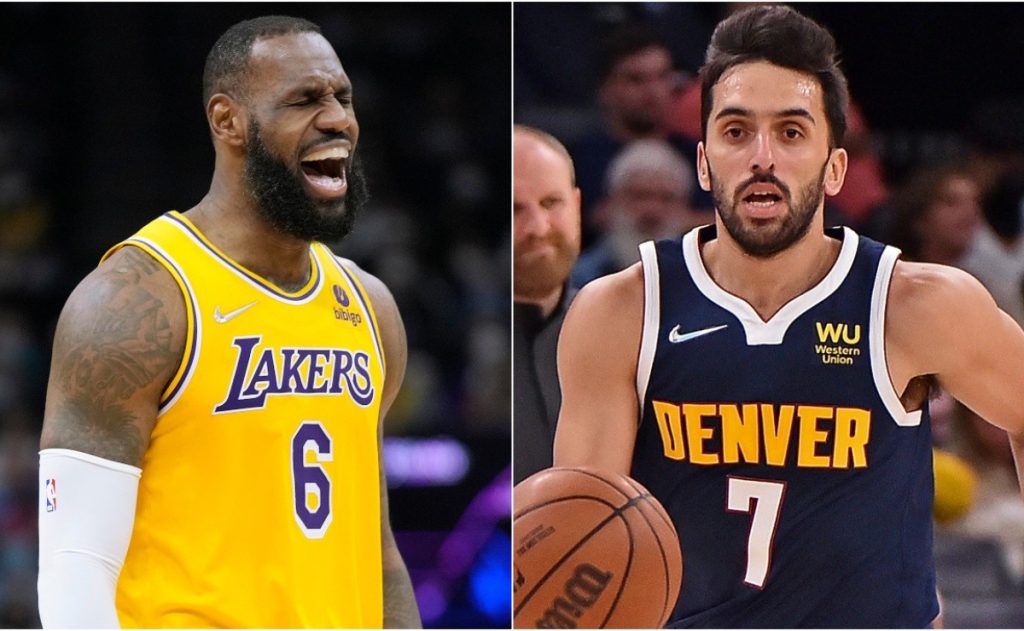LeBron James breaks silence after Vaco Campazzo Nuggets punches the Lakers
