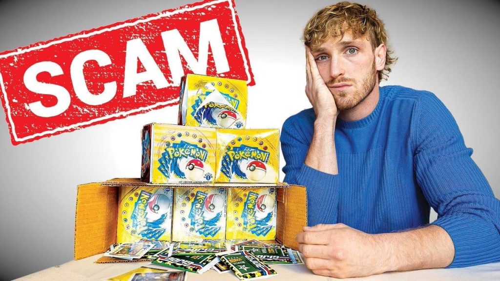 Logan Paul Scam: He Spent $3.5 Million on Fake Pokemon Cards