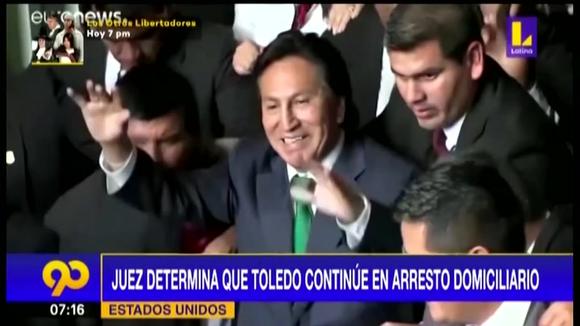 Alejandro Toledo: US judge orders house arrest