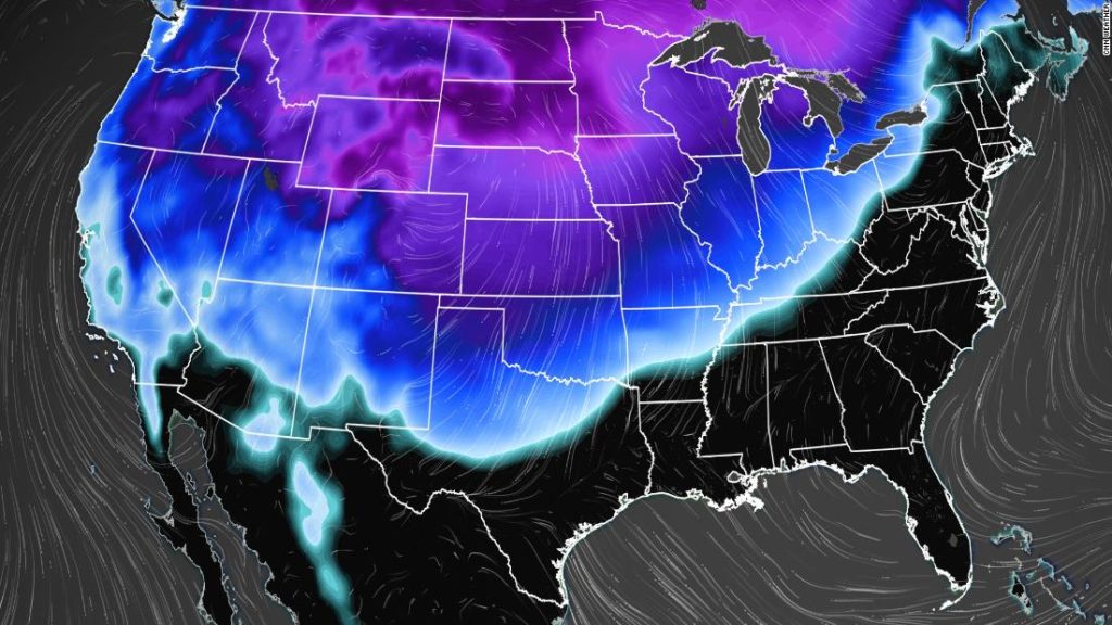Millions of people in the United States will experience a polar decline this week