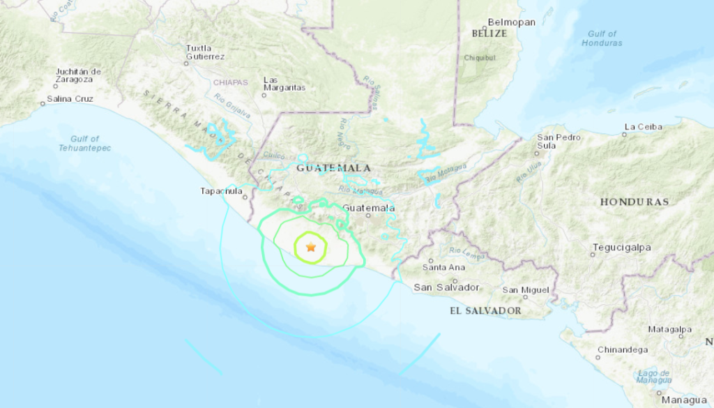 6.2 earthquake shook Guatemala, leaving at least 3 dead