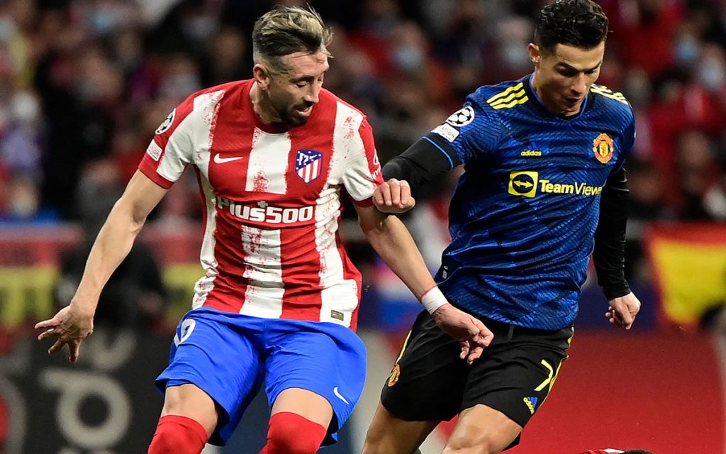 Atletico 1-1 Manchester summary.  Herrera's brilliance and CR7 'never even arrived'