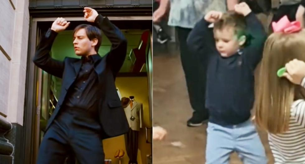 viral |  Boy recreates Tobey Maguire's iconic dance in 'Spider-Man 3' and video goes viral in seconds |  Widely