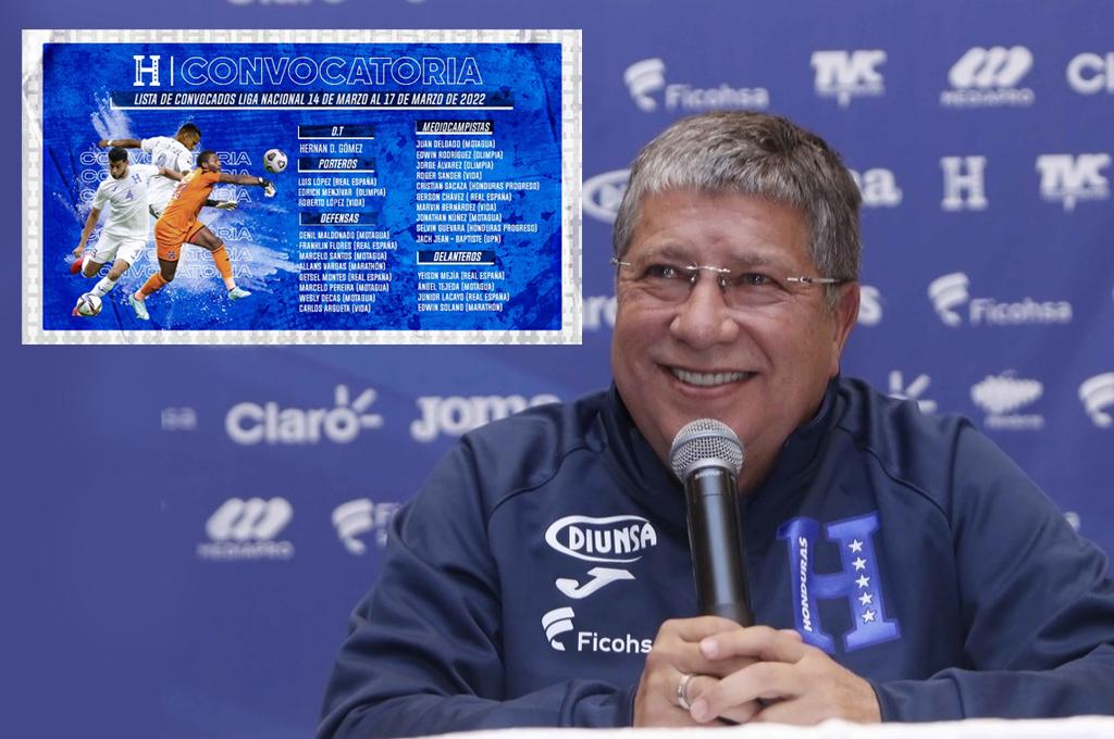 New faces!  "Bolillo" Gómez called up 25 players for the Honduran mini tournament in Siguatepeque