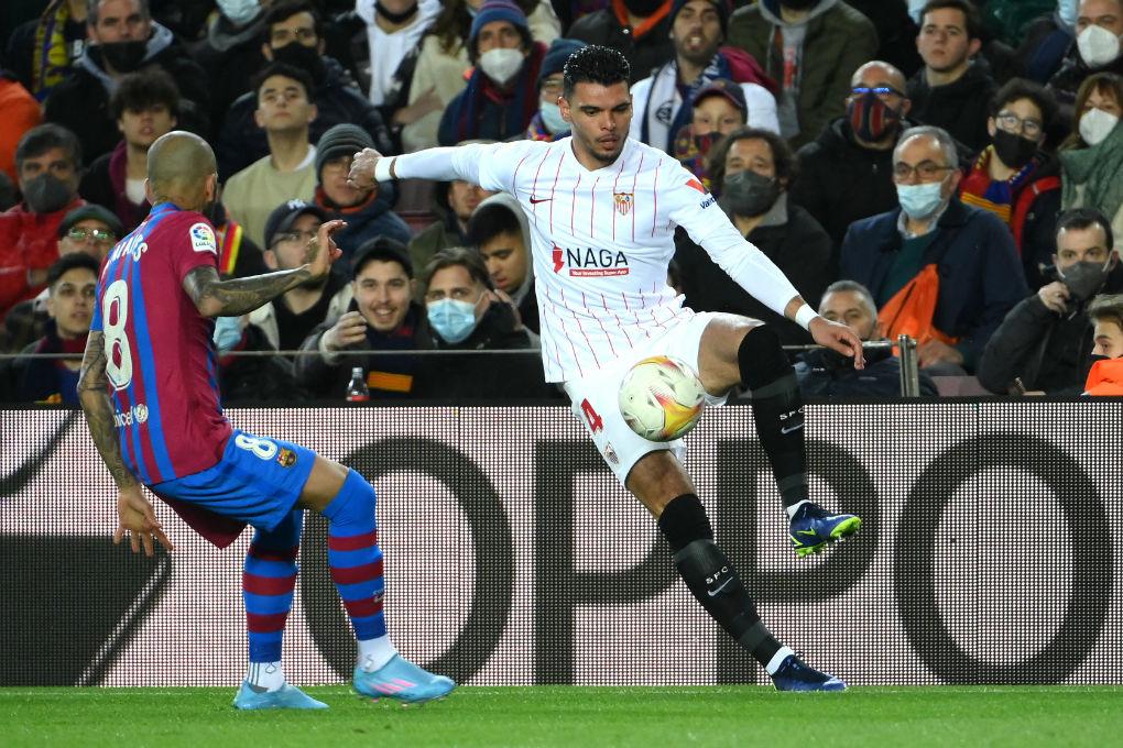 Barcelona and Sevilla tied at the Camp Nou in the Spanish League