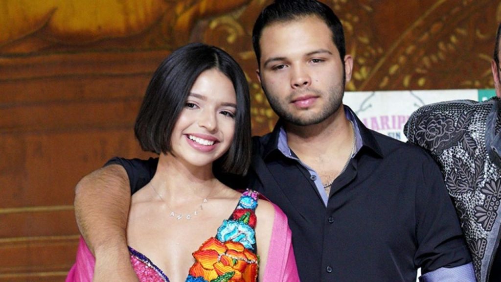 What did Angela Aguilar's brother say about the photo scandal?