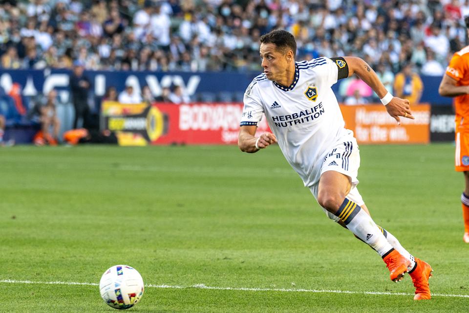 The Mexican has teamed up with 25 goals since his 2020 arrival at LA Galaxy (Photo: Sean Clark/Getty Images)
