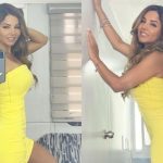 Alida Nunez looks like a neon style doll perfect for the heat |  Pictures