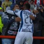 Controversy in Pachuca!  Should Eric Sanchez be sent off after his goal?